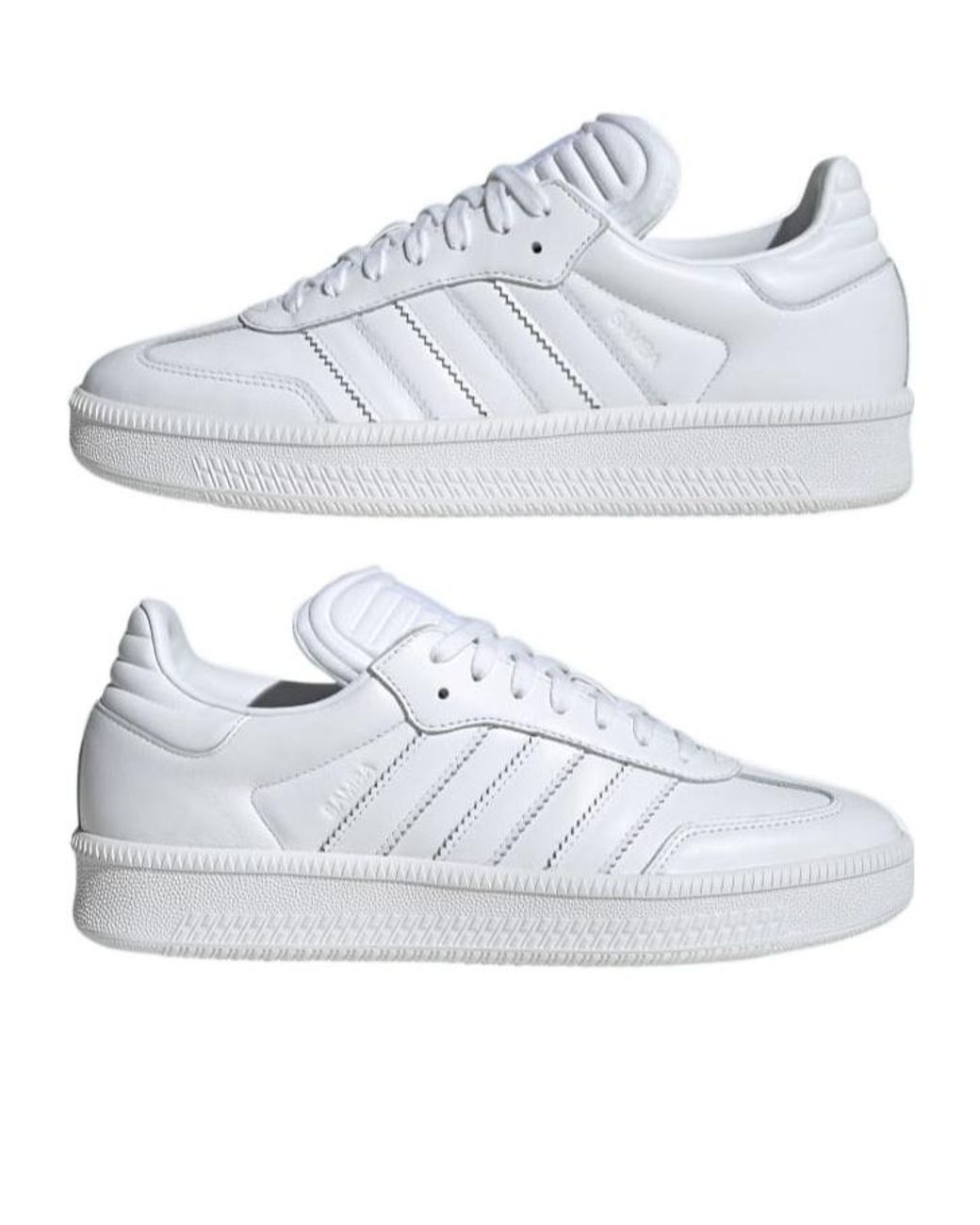 Adidas Originals White Samba Xlg Shoes for men