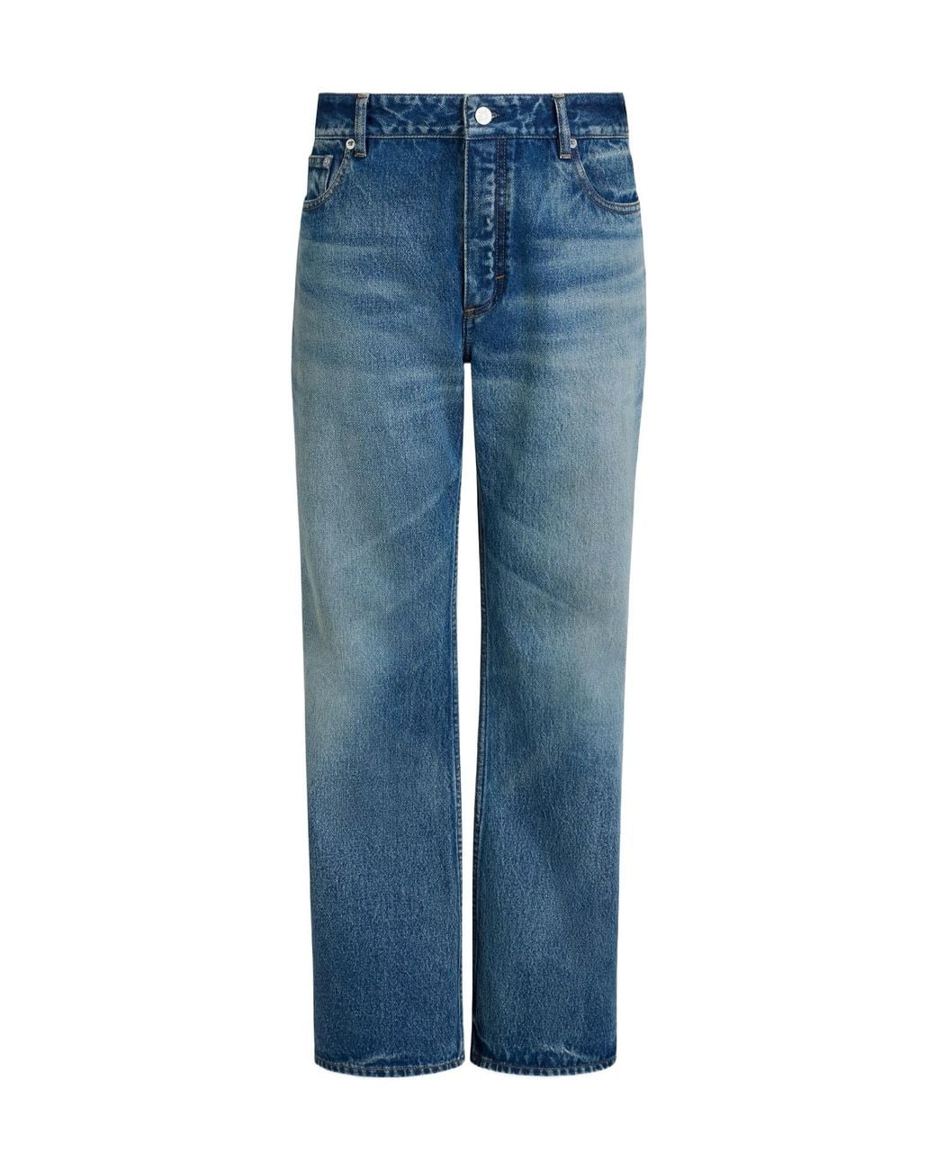 Alaïa Blue Belt Loop Jeans