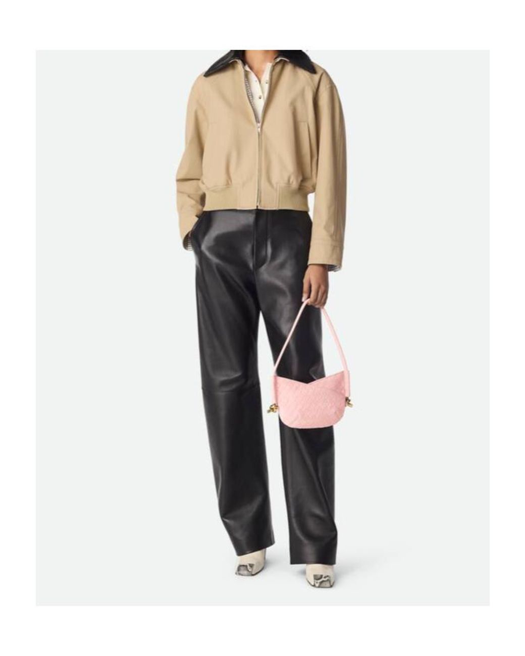 Bottega Veneta Pink Baby Solstice