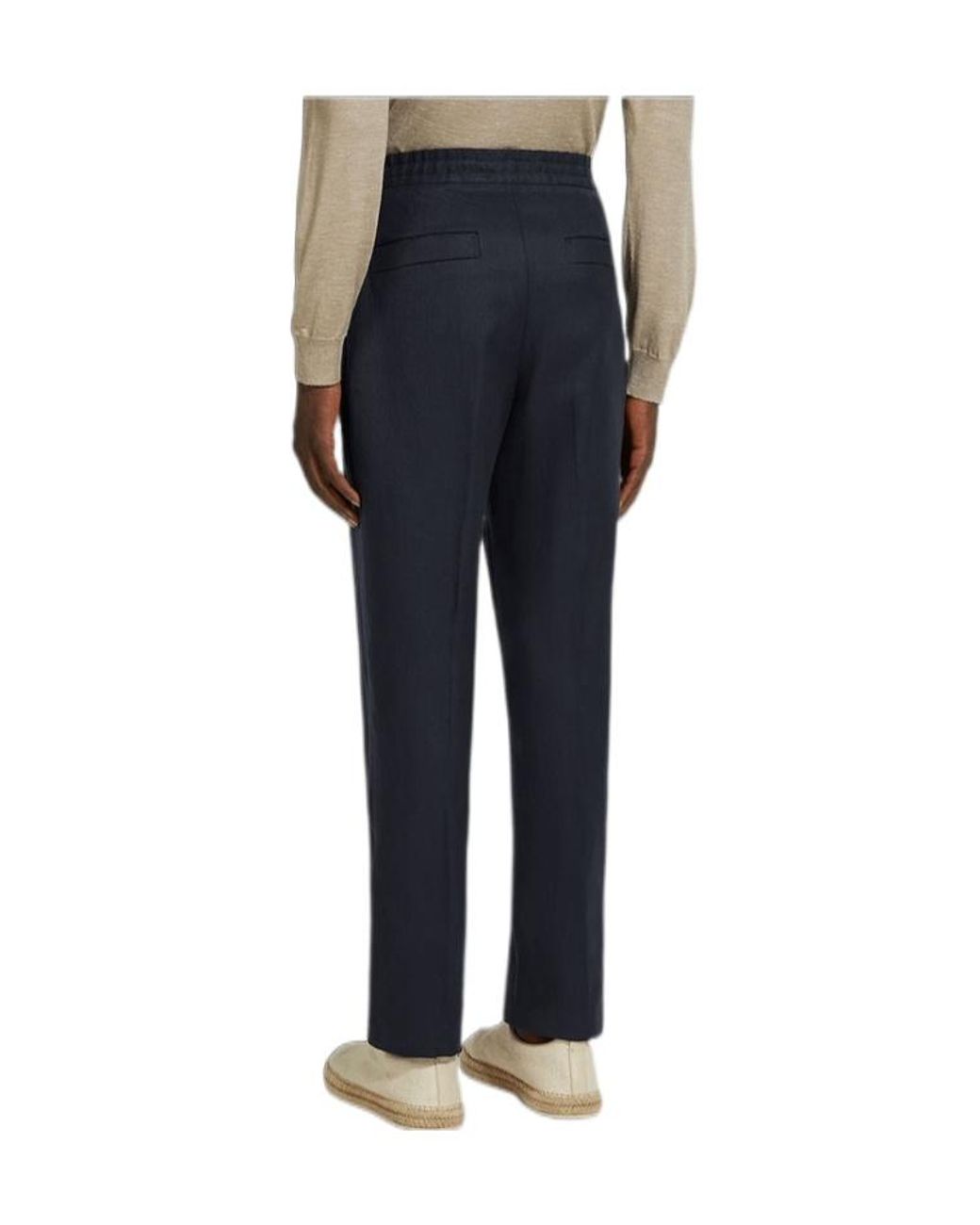 Zegna Blue High Performance Joggers for men