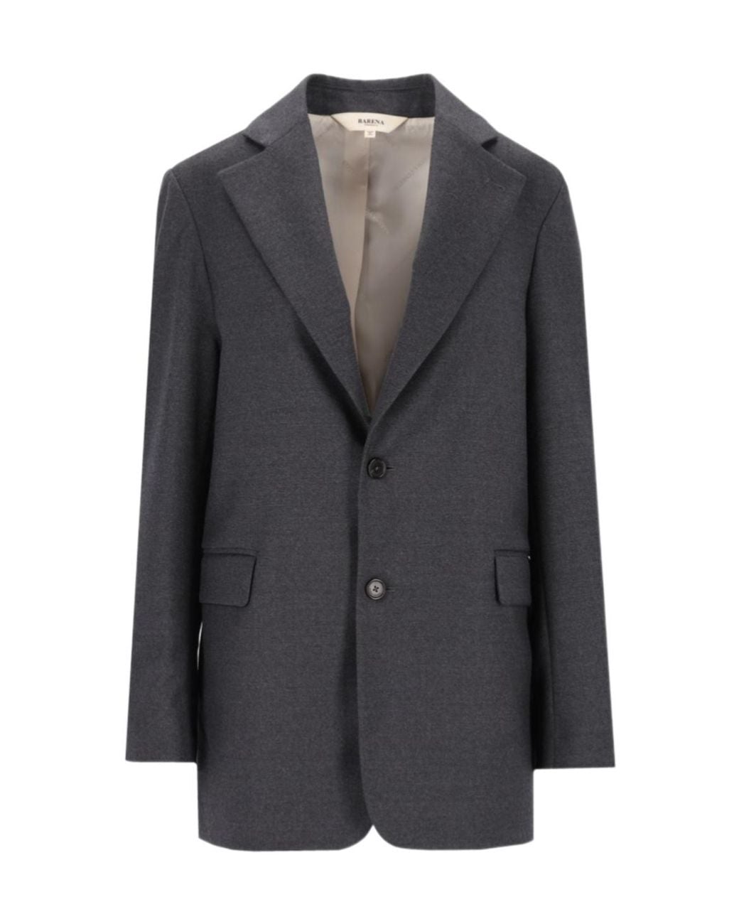 Barena Black Gala Single-Breasted Blazer