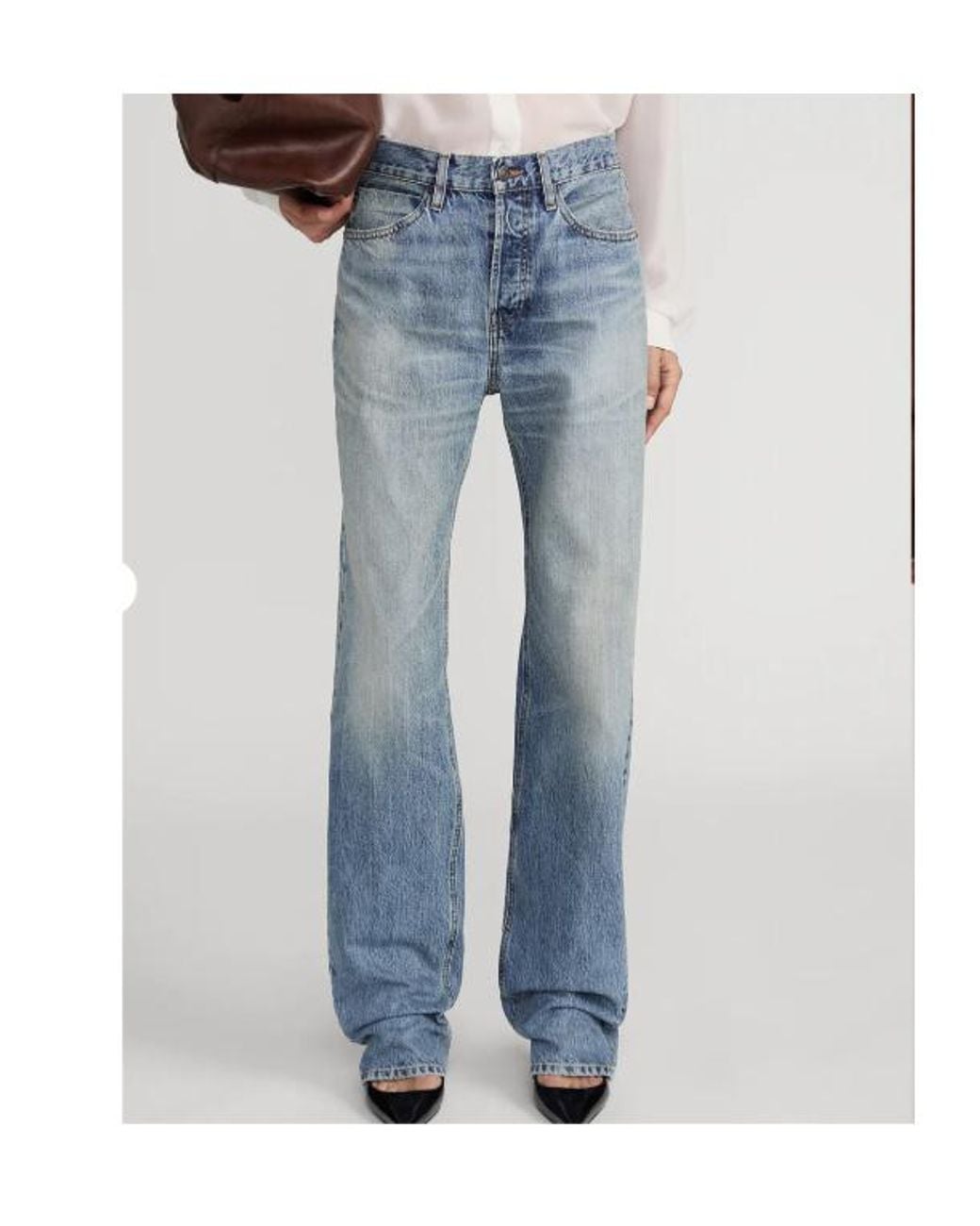 FRAME Blue The Stack Jeans