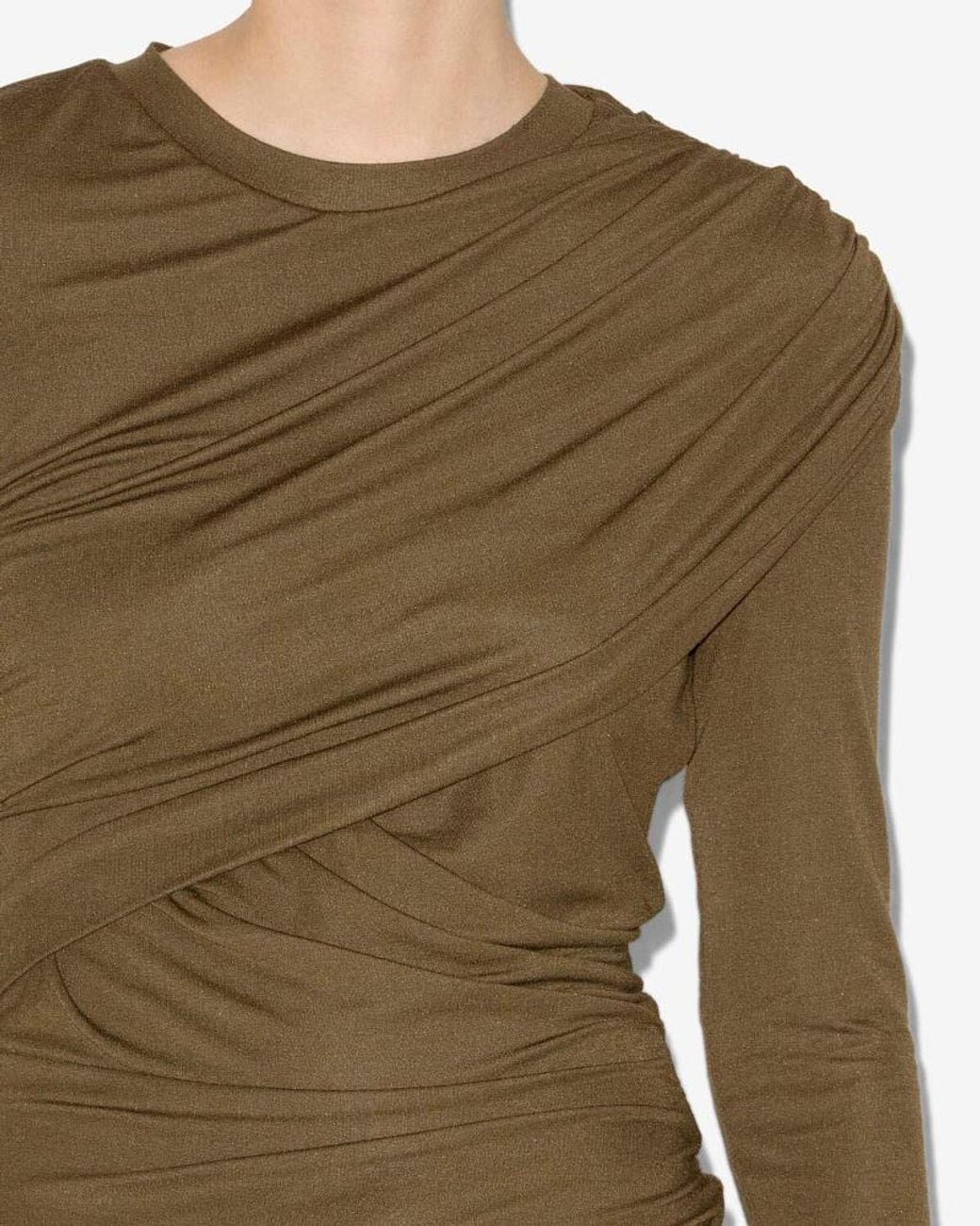 Isabel Marant Green Denise Dress