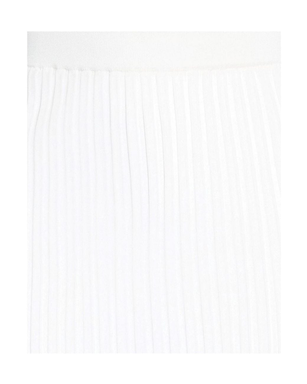 Sportmax White Midi Skirt