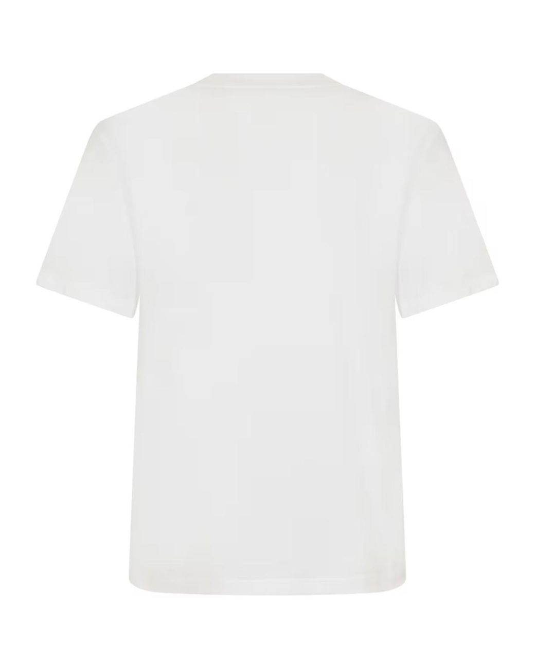 AMI White Logo Short-Sleeved T-Shirt for men
