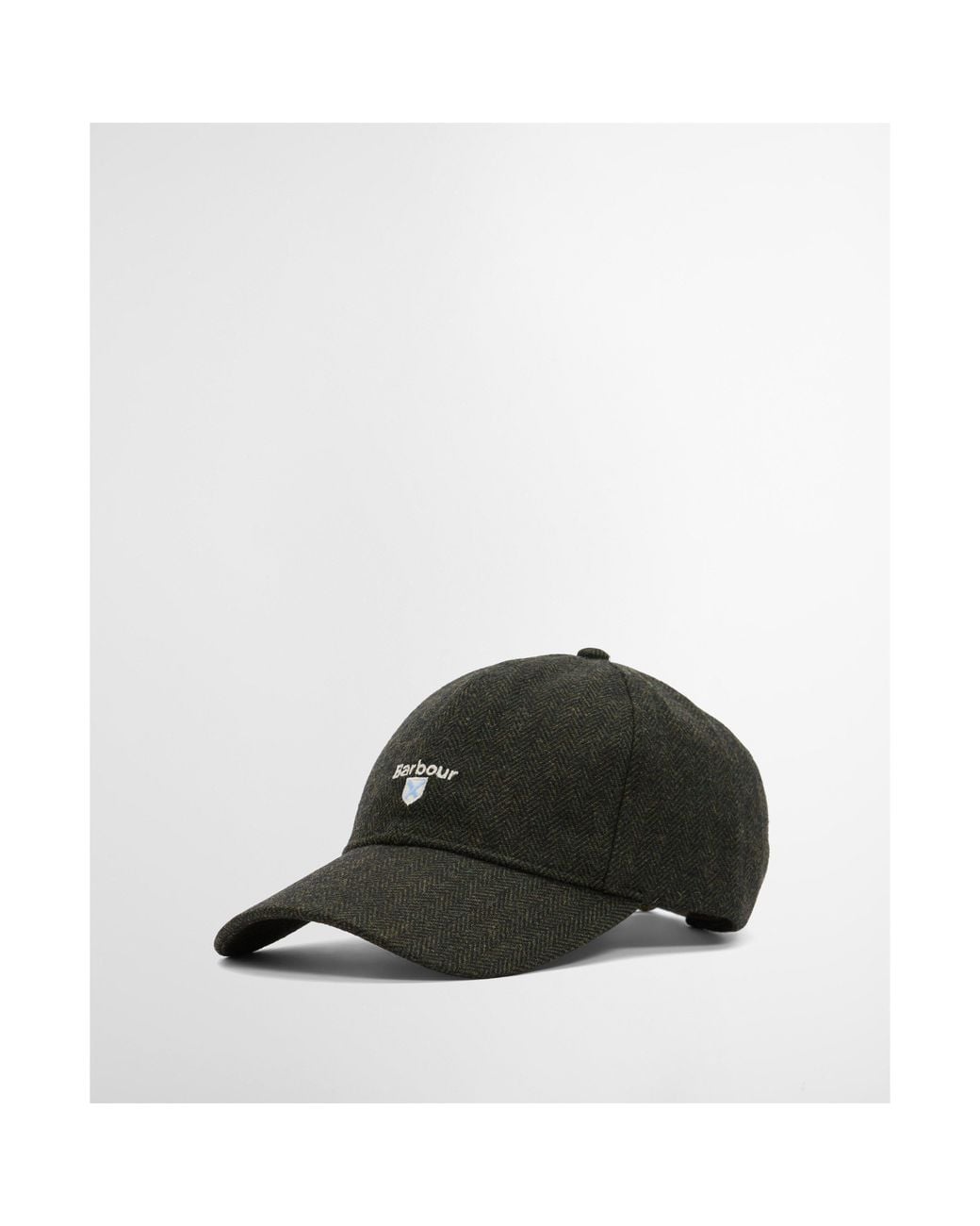 Barbour Green Wool Blend Cap for men