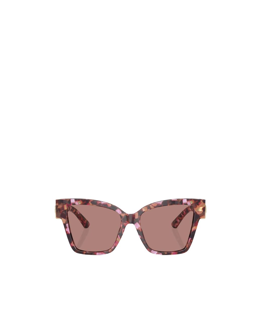 Dolce & Gabbana Pink Eyewear Butterfly Frame Sunglasses