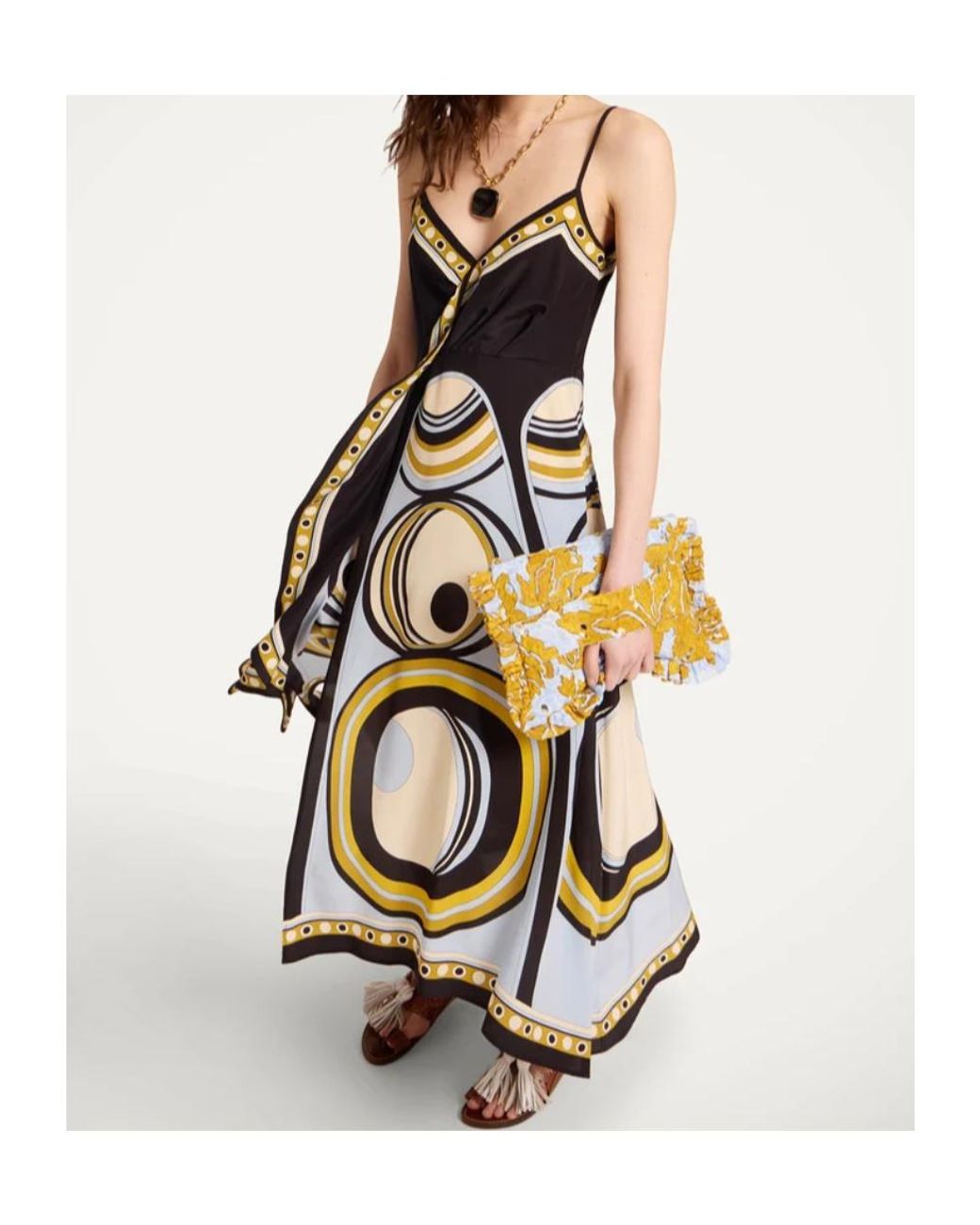 LaDoubleJ Multicolor La Doublej Turn Around Sanctuary Placée Ruffled Dress