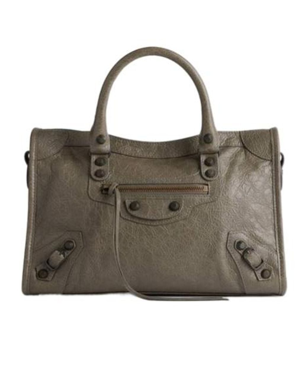 Balenciaga Brown Le City Small Shoulder Bag