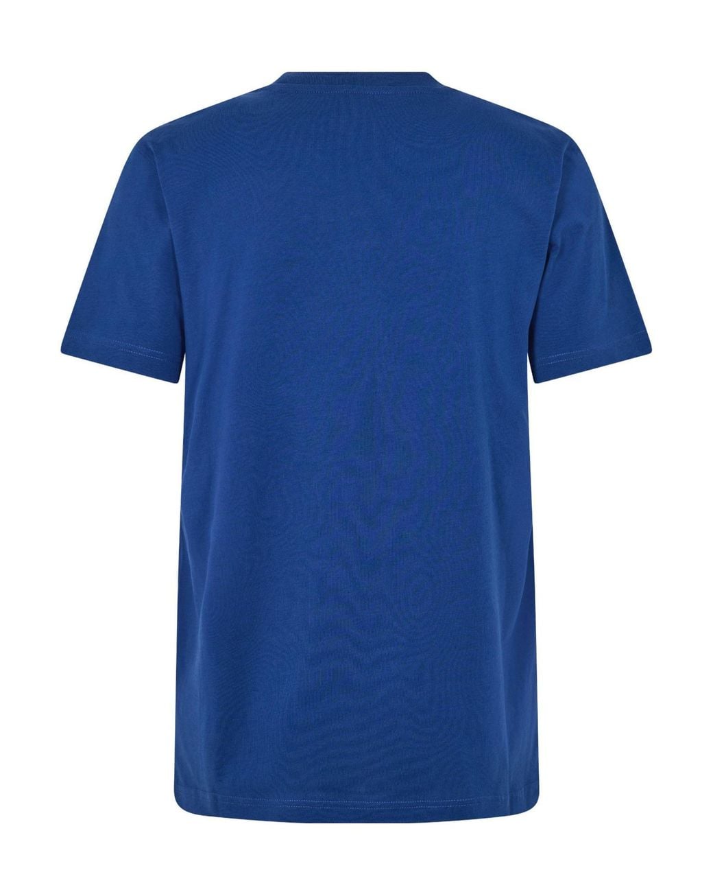 Moschino Blue Simple Shortsleeve Top for men