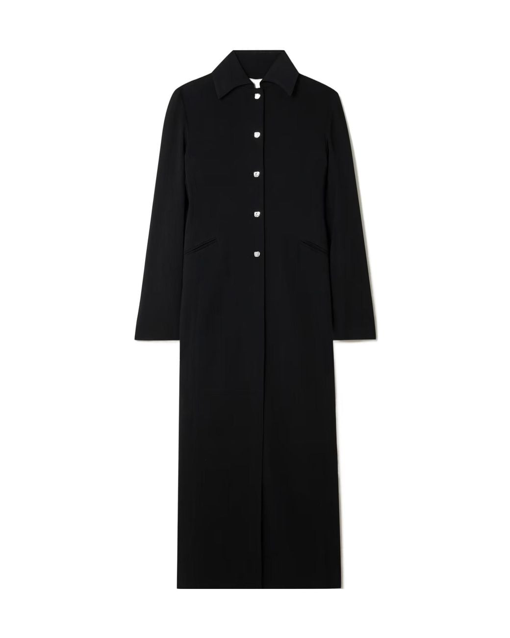 Kallmeyer Black Stretch-Cady Coat