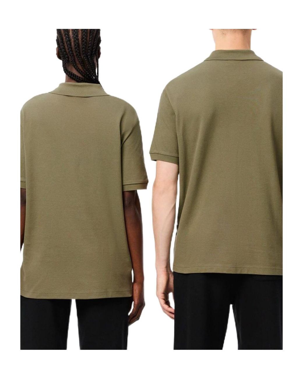 Lacoste Green Shortsleeve Polo Shirt for men