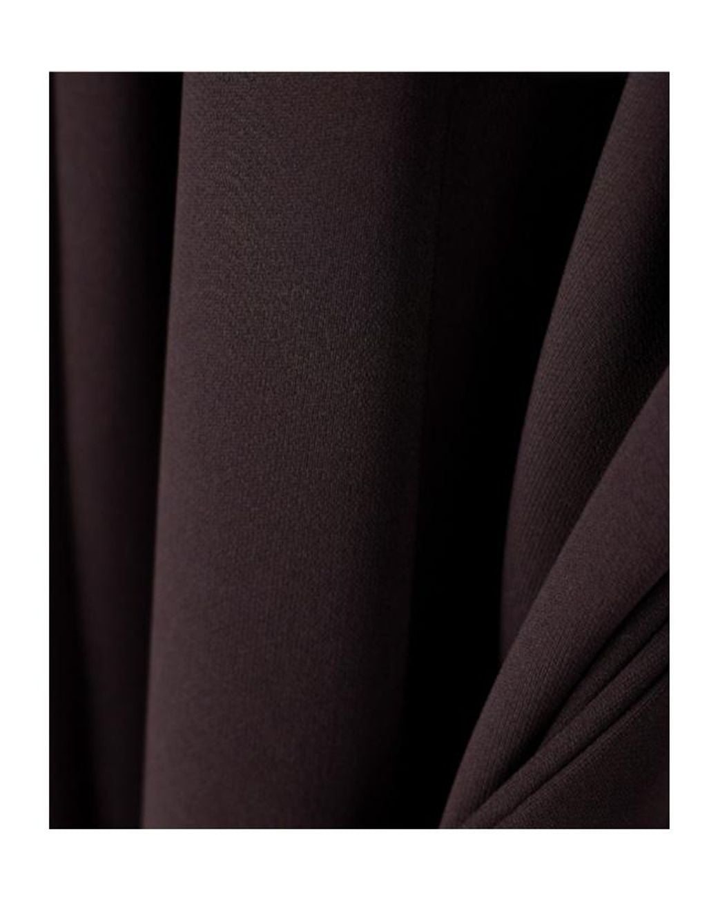 ARMANI EXCHANGE Purple Belted Epaulette Shirt Mini Dress