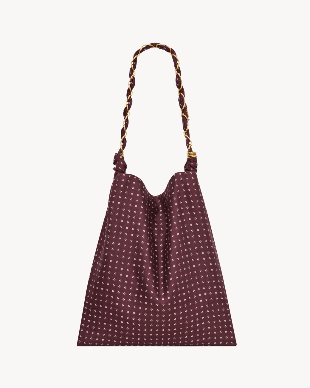Saint Laurent Purple Amalia Handbag