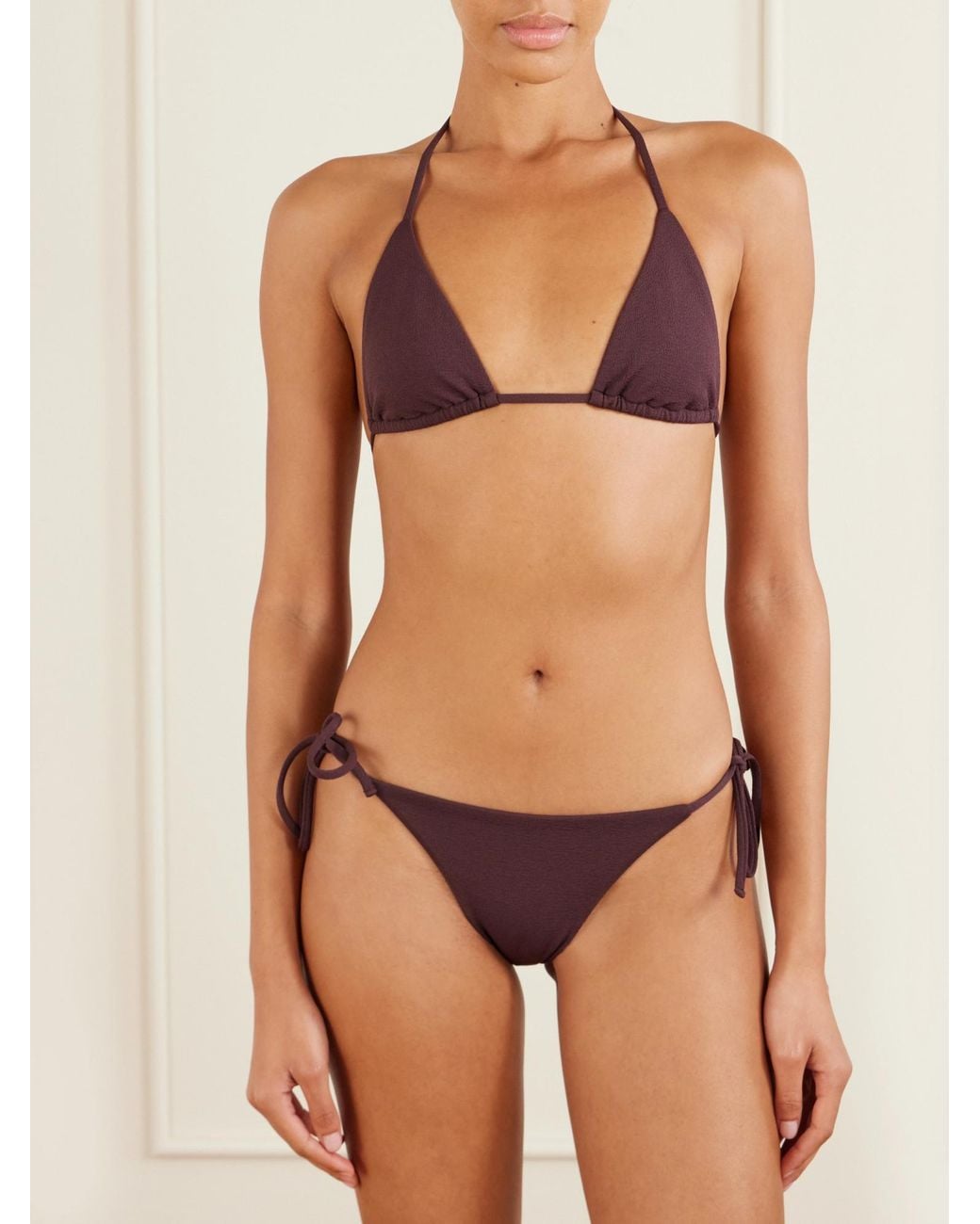 Matteau Purple The String Recycled Bikini Briefs
