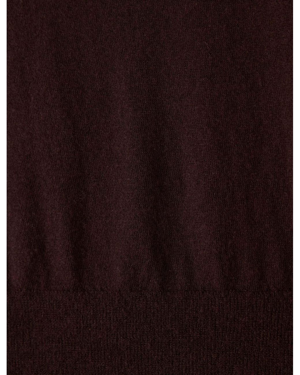 Joseph Purple Geras Cashair Sweater