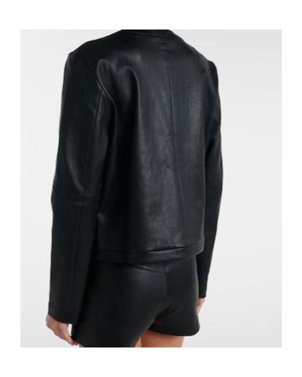 Stouls Black Gabrielle Leather Jacket
