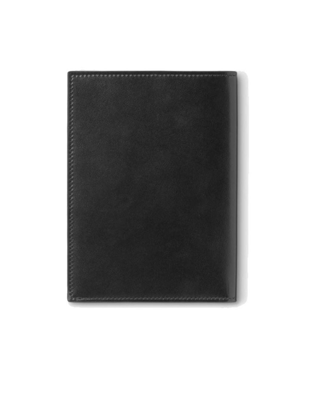 Montblanc Black Rectangular Card Holder for men