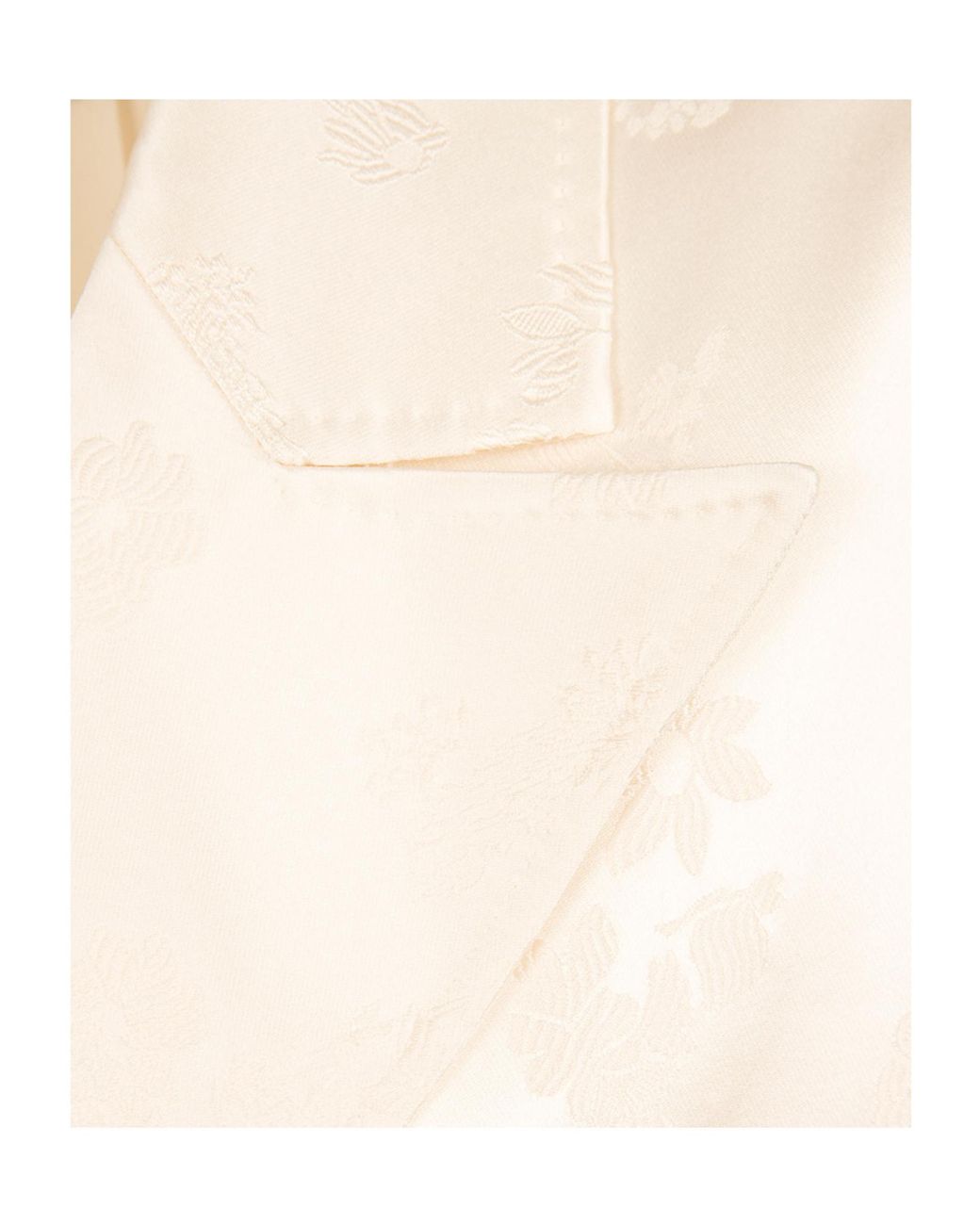 Gabriela Hearst Natural Floral Jacquard Blazer