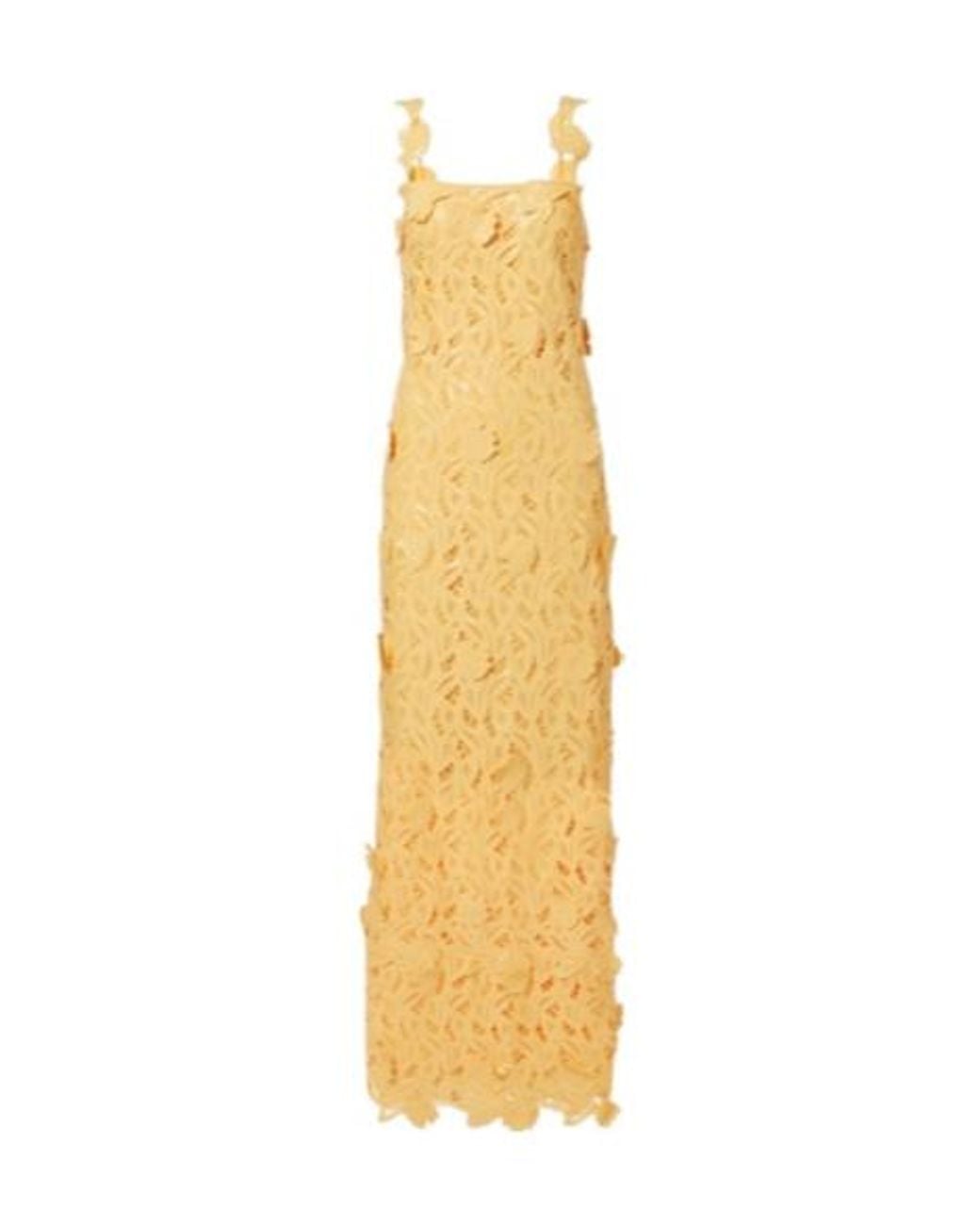 Jonathan Simkhai Metallic Marenna Broderie Anglaise Sequined Gown