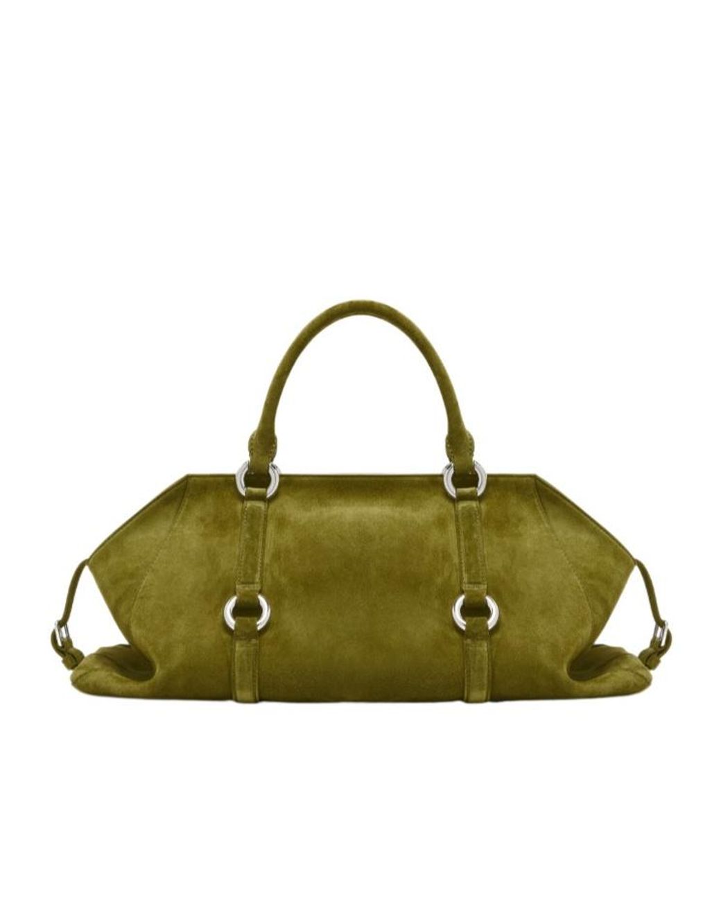 McQueen Green Farringdon Medium Tote Bag