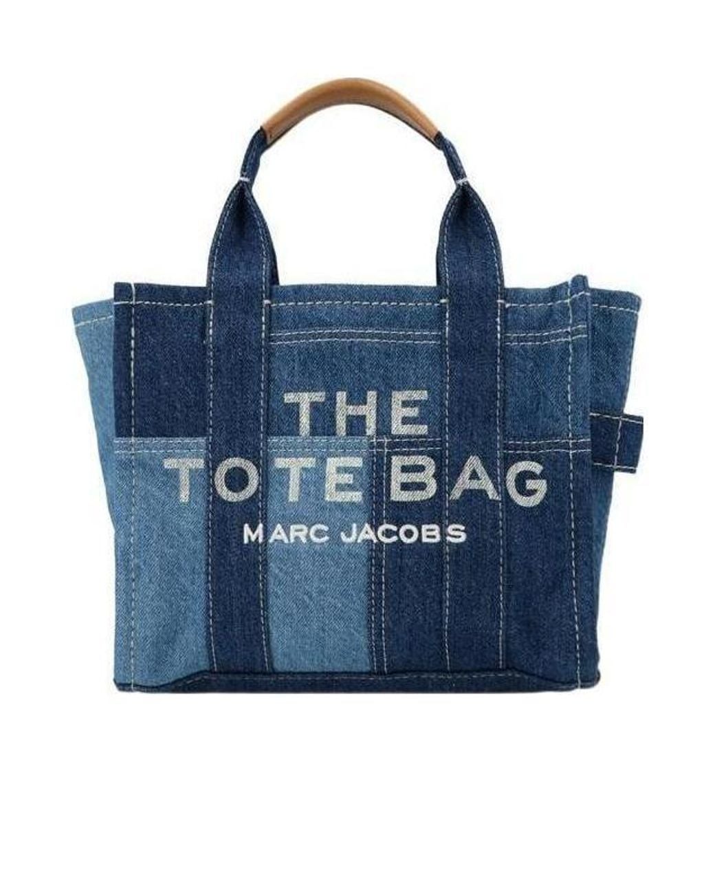 Marc Jacobs Blue The Denim Mini Tote Bag
