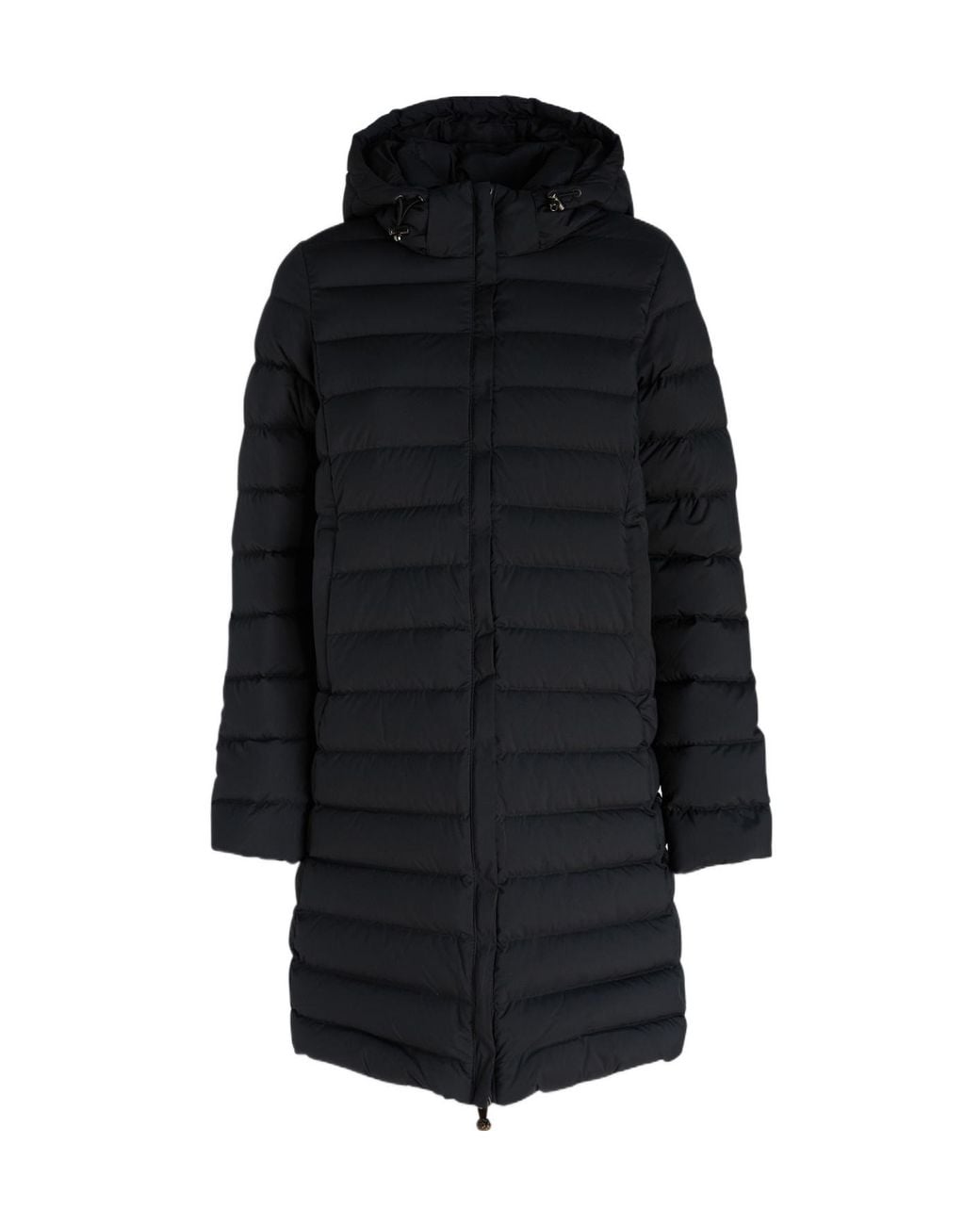 Pyrenex Black Quilted Hooded Jacket