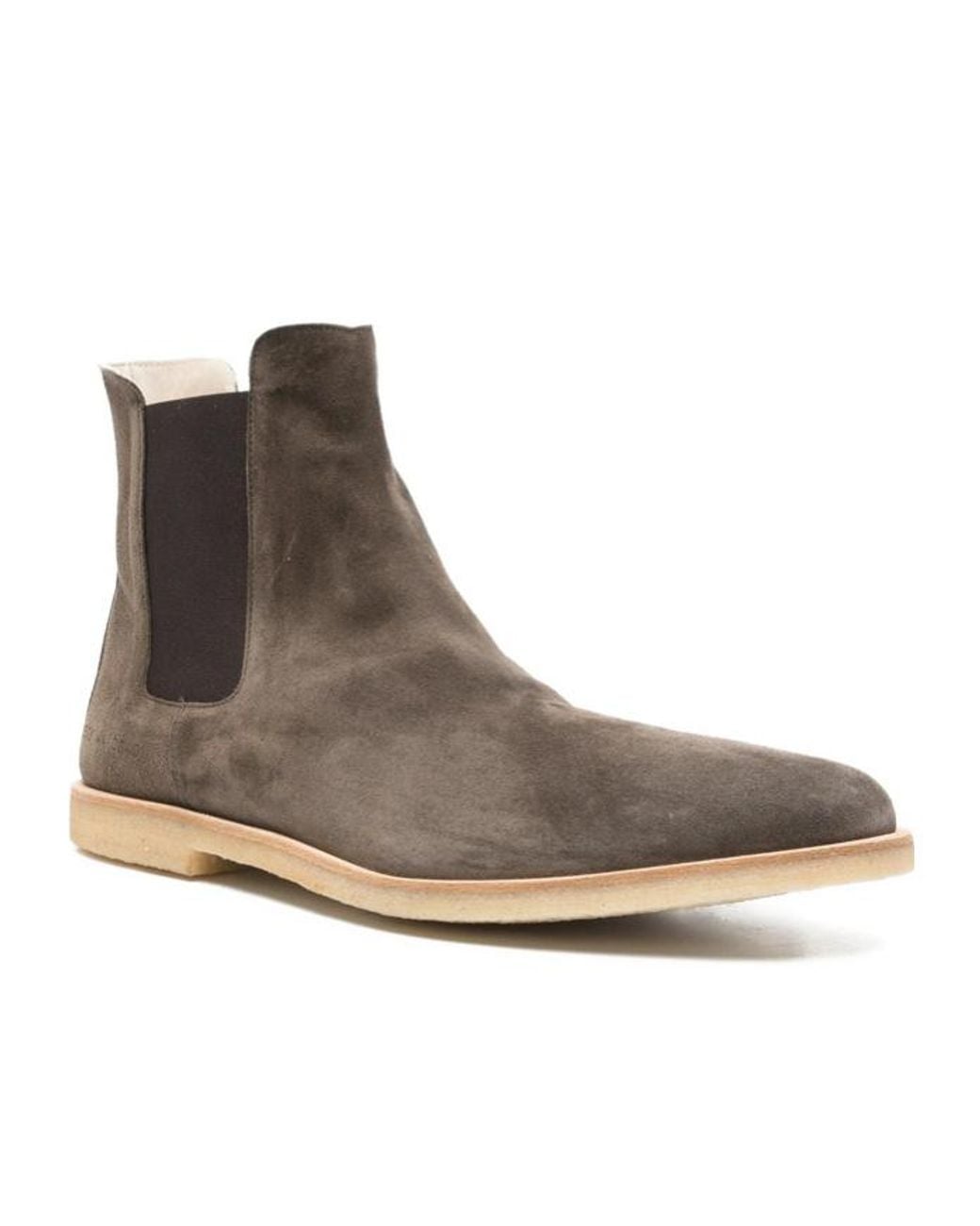 Common Projects Brown Suede Chelsea Boots for men