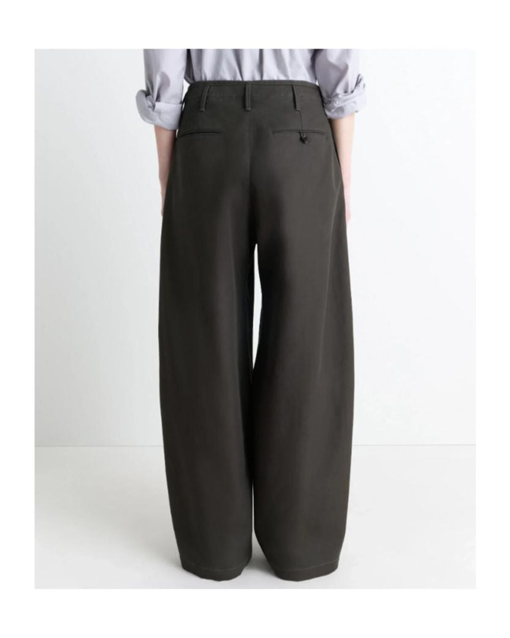 Lemaire Gray Large Chinos