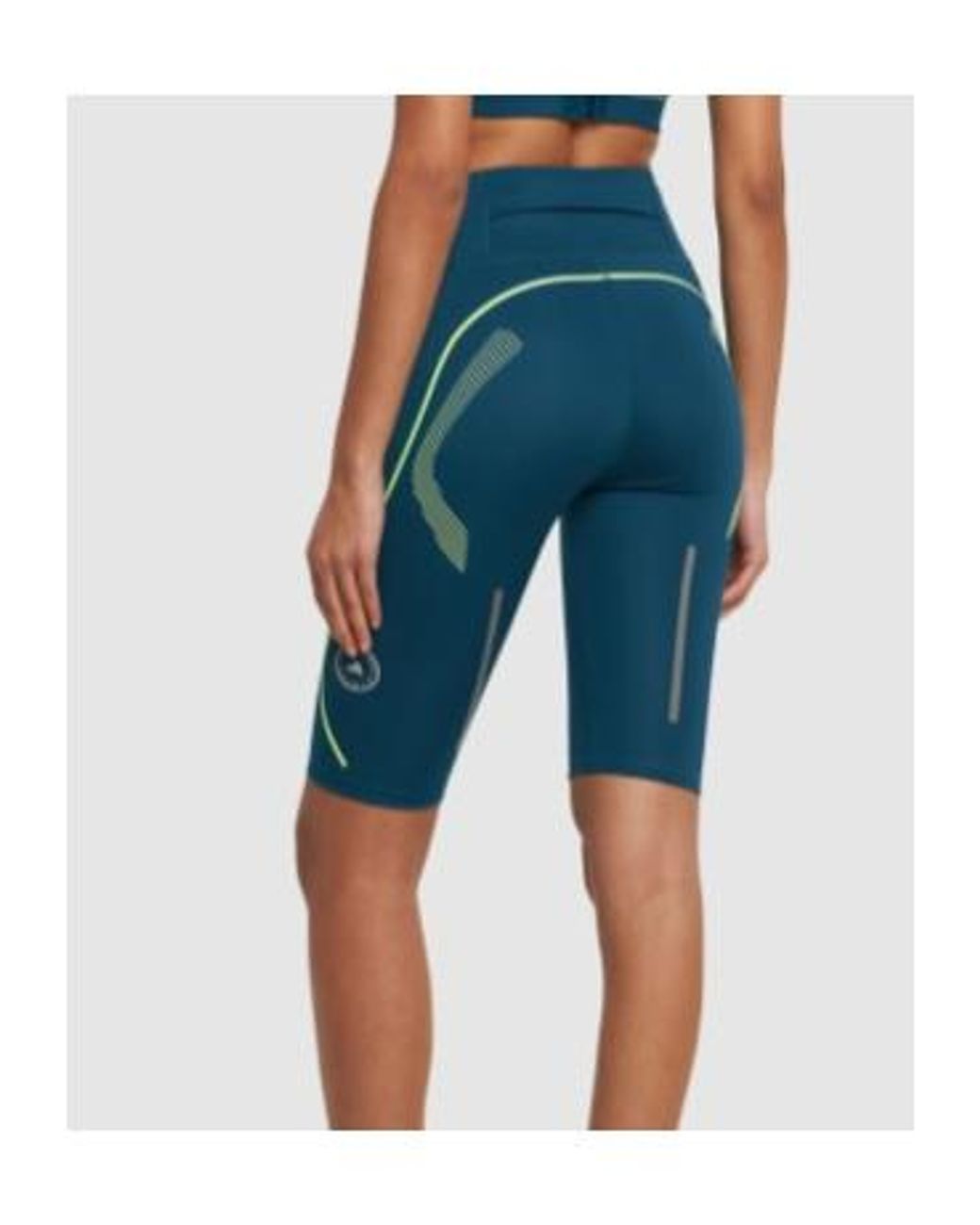 Adidas By Stella McCartney Blue Running And Cycling Shorts