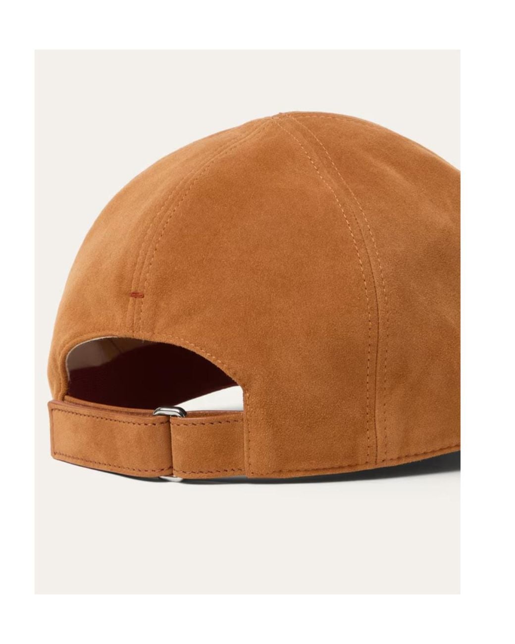 Loro Piana Brown Baseball Cap for men