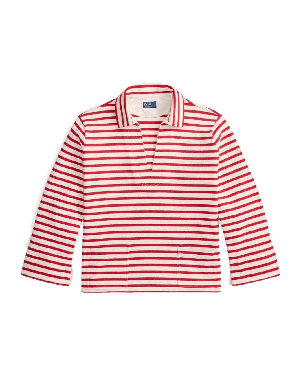 Polo Ralph Lauren Red Long Sleeve Polo Shirt