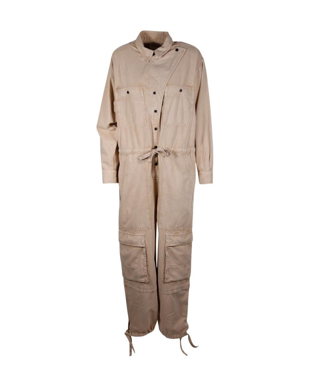 Isabel Marant Natural 'utility' Jumpsuit