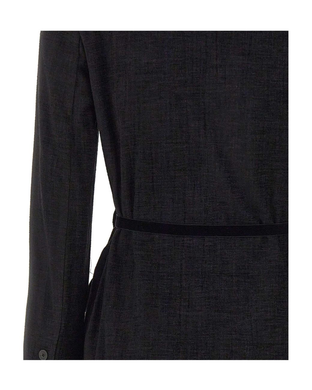 Kaos Blue Tie-Waist Blazer
