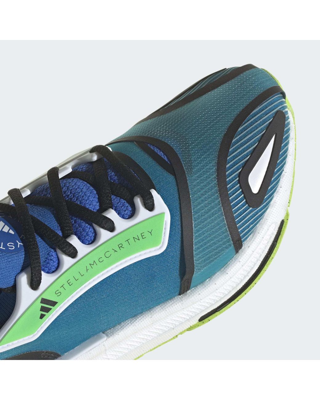 Adidas By Stella McCartney Blue Lace-Up Sneakers