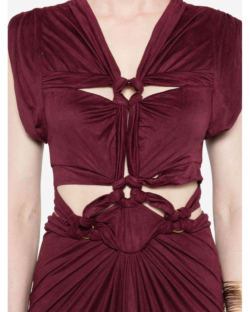 Isabel Marant Purple Lexia Dress