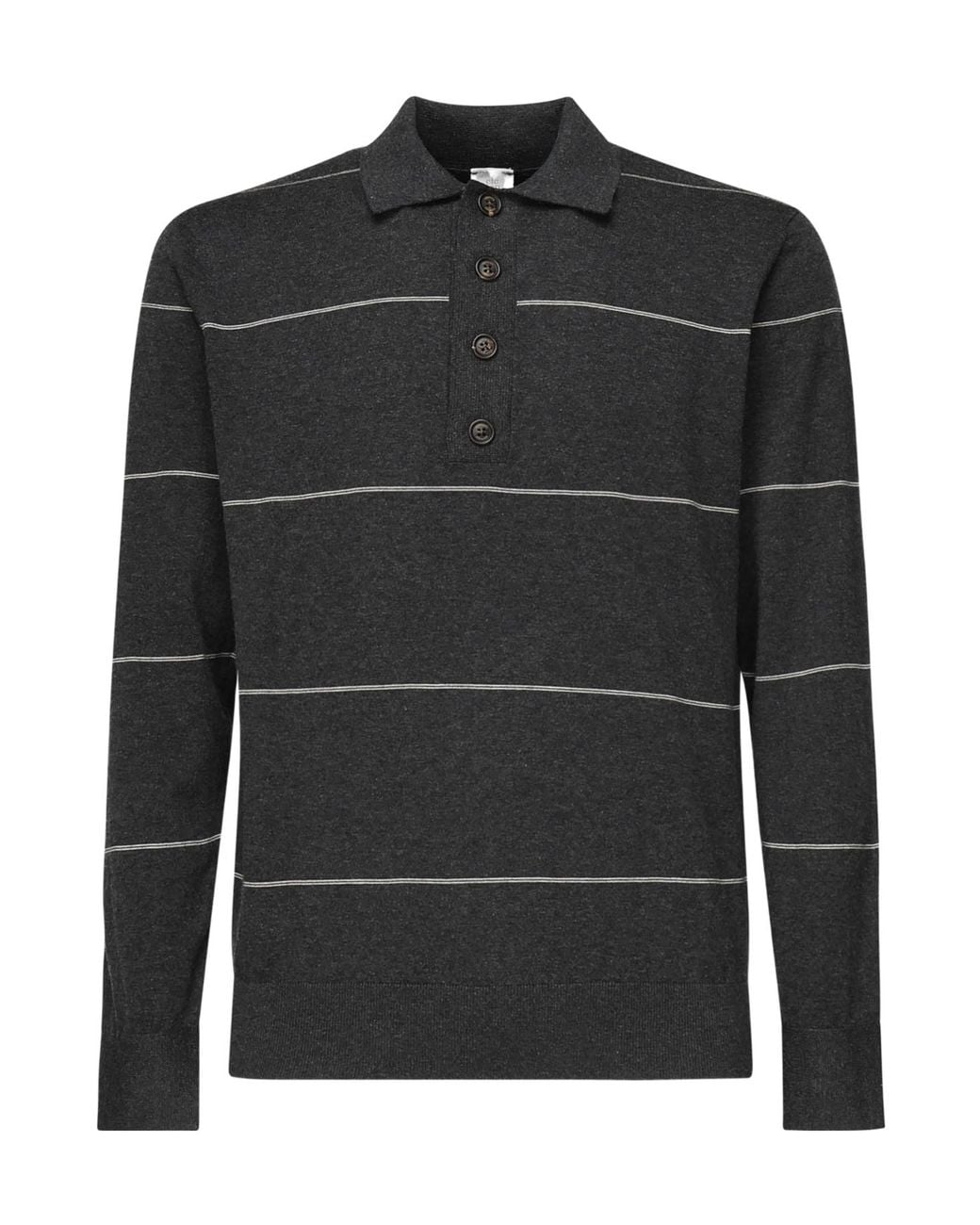 Eleventy Black Polo Shirts for men