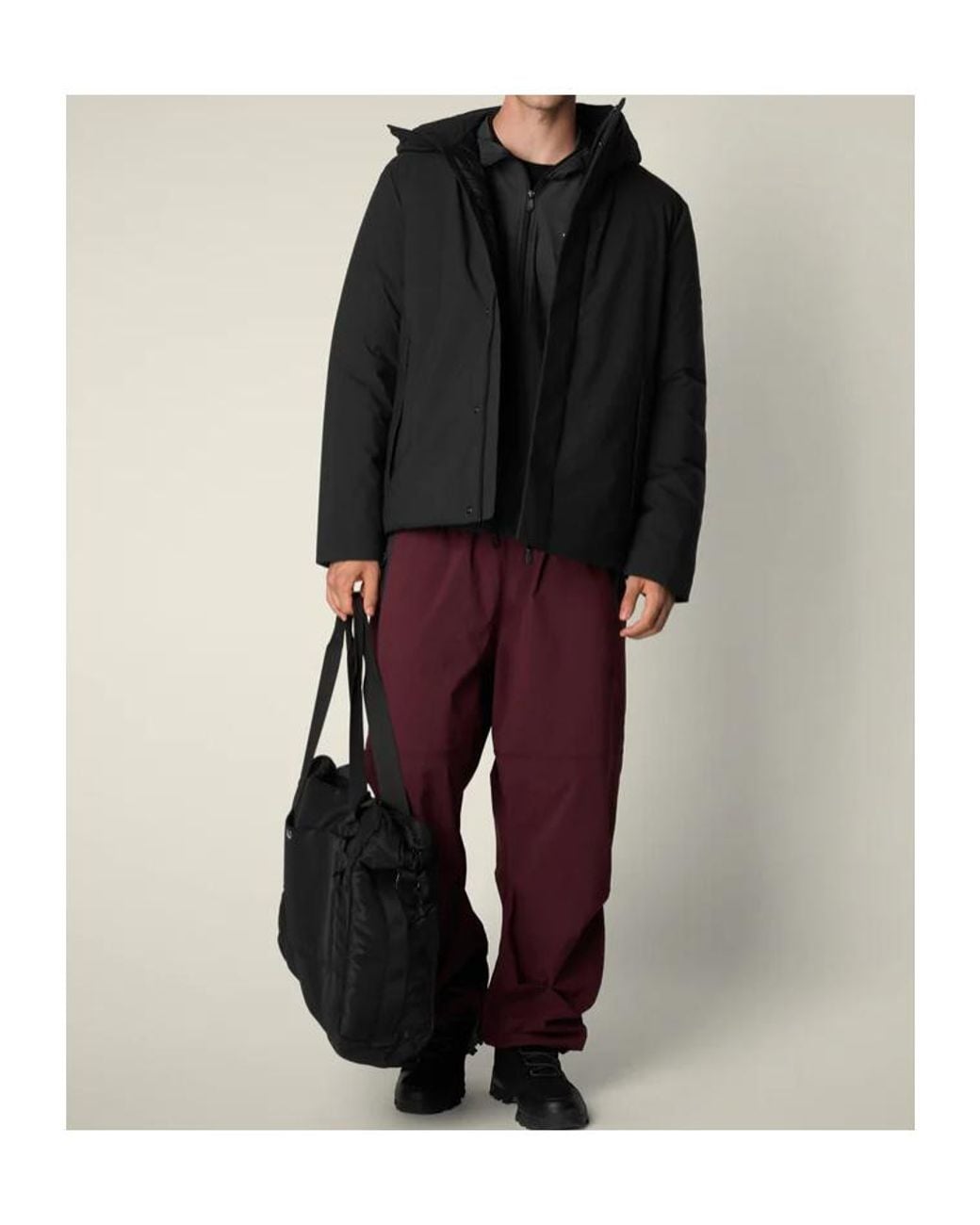 Save The Duck Black Icons Obione Jacket for men