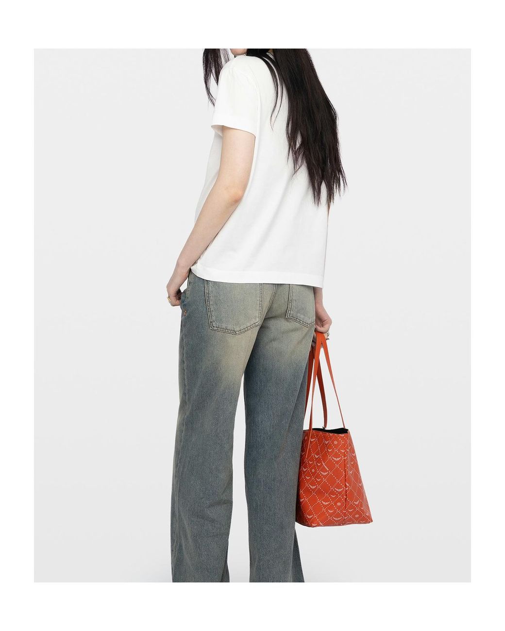 Zadig & Voltaire White Suzan Hc Embellished T-Shirt