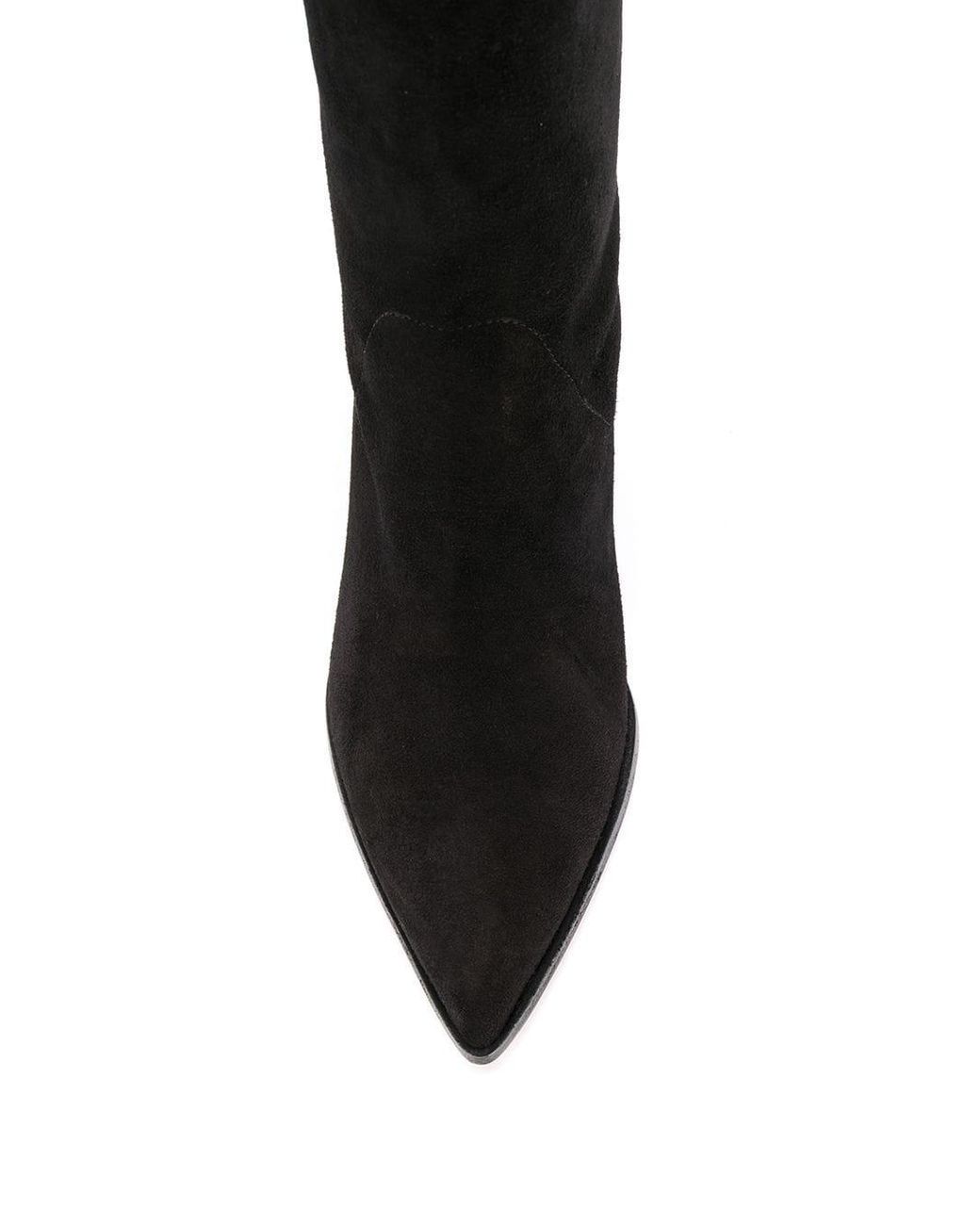 Aquazzura Black Saint Honore' Bootie 70