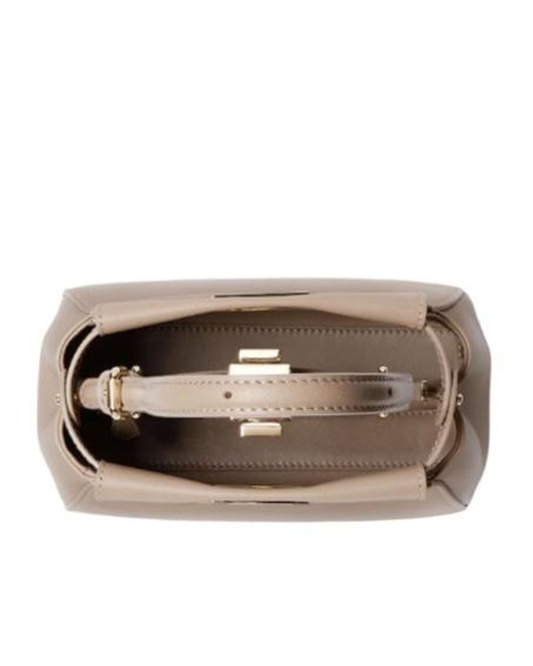 Fendi White My Peekaboo Xs Shoulder Bag