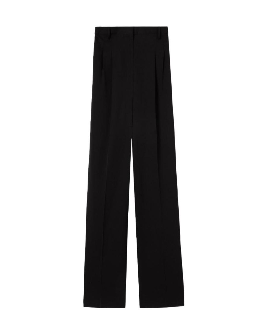Burberry Black Strapless Tailored Jumpsuit