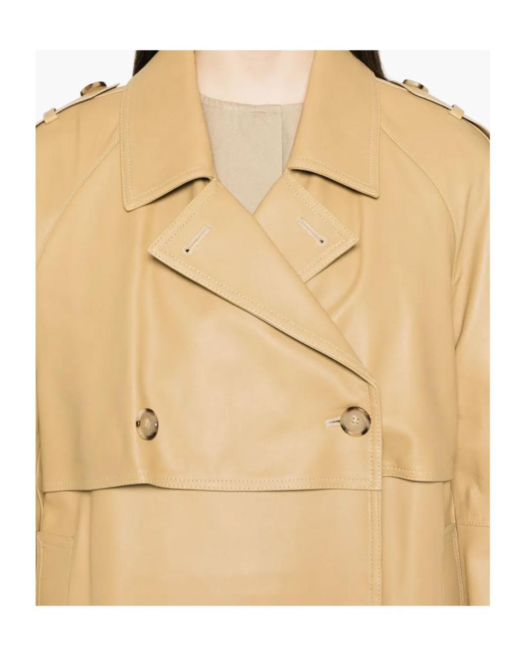 Totême Natural Totême Double-Breasted Jacket