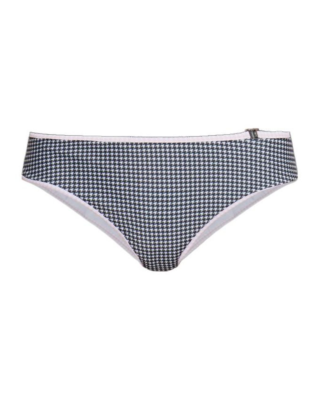 DIESEL Blue Lucy D Core Houndstooth Bikini Briefs