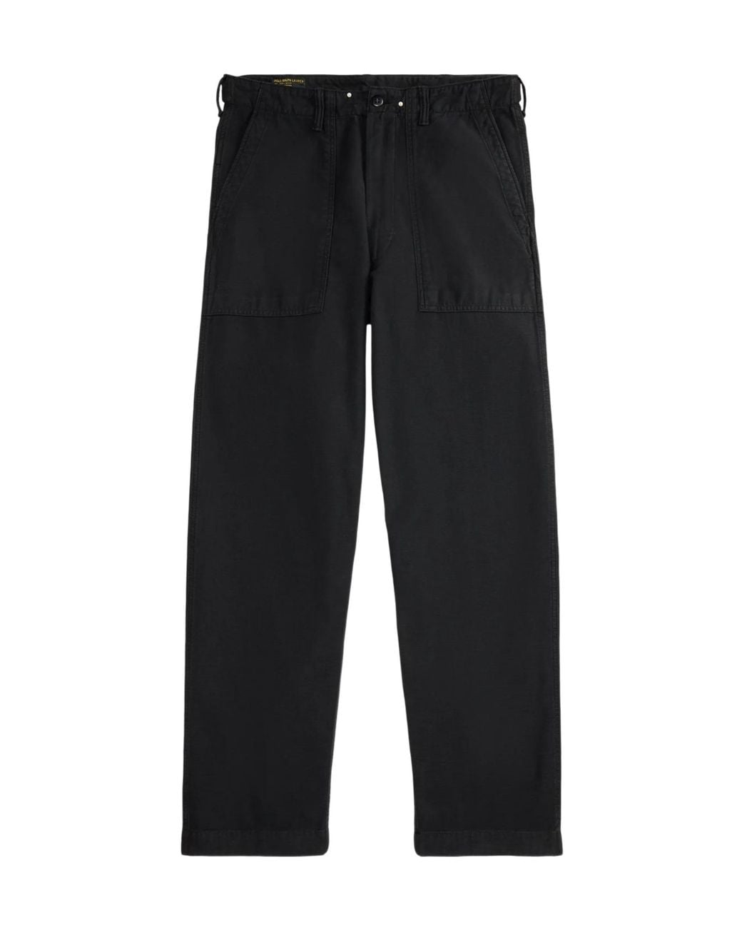 Polo Ralph Lauren Black Patch-Pocket Trousers for men