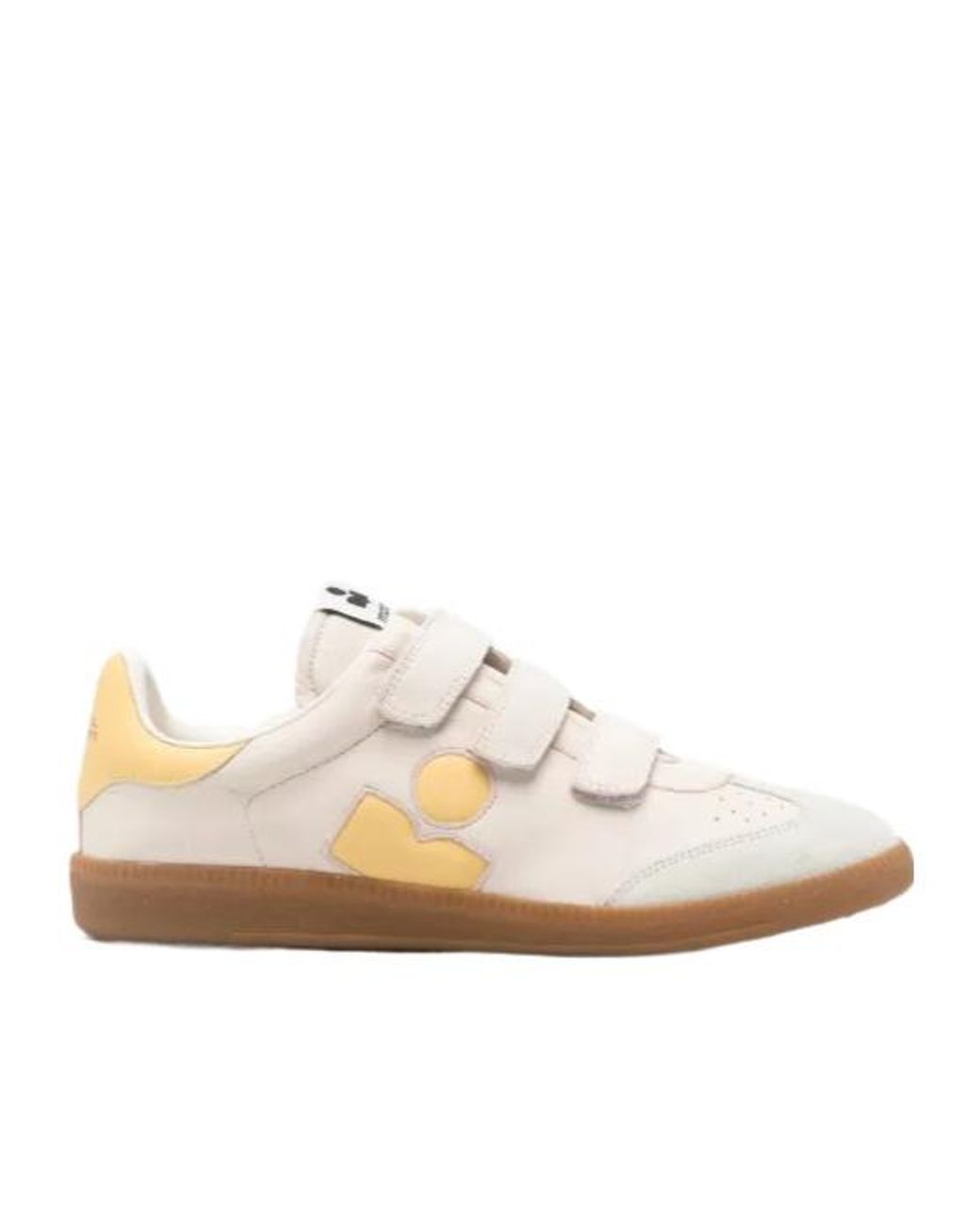 Isabel Marant White Beth Side Logo Sneakers