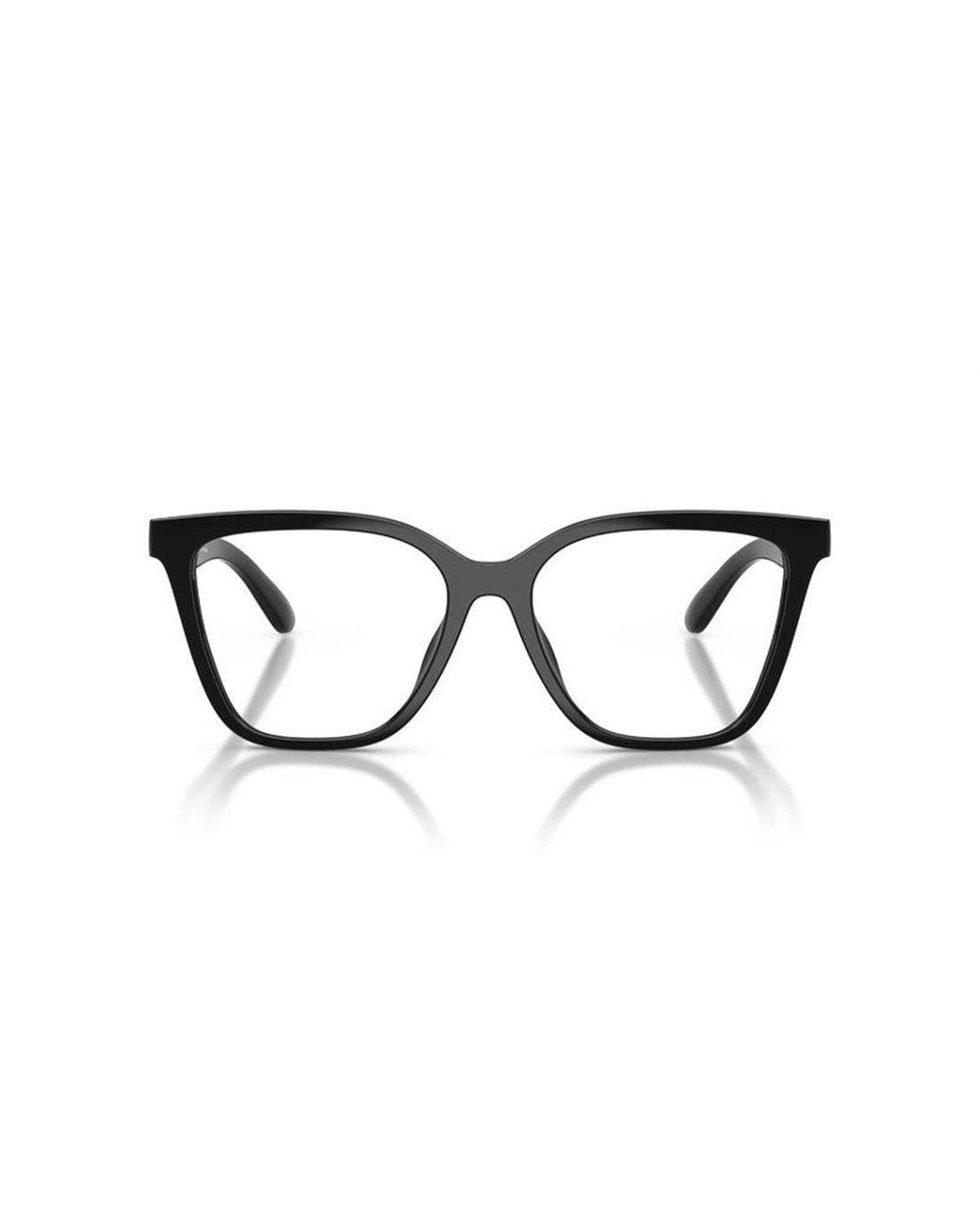 Emporio Armani Black Square Frame Clip-On Sunglasses
