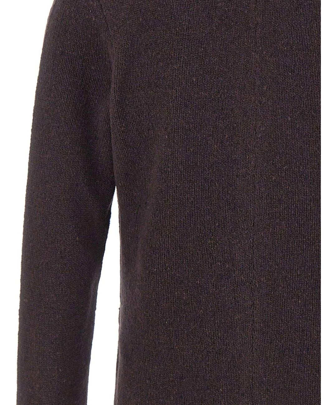 Eleventy Blue Patch Pocket Knit Blazer for men