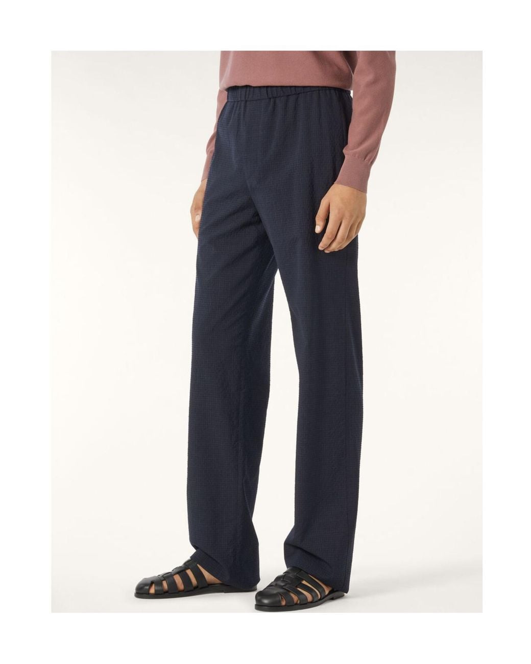Loro Piana Blue Marlyn Pants for men