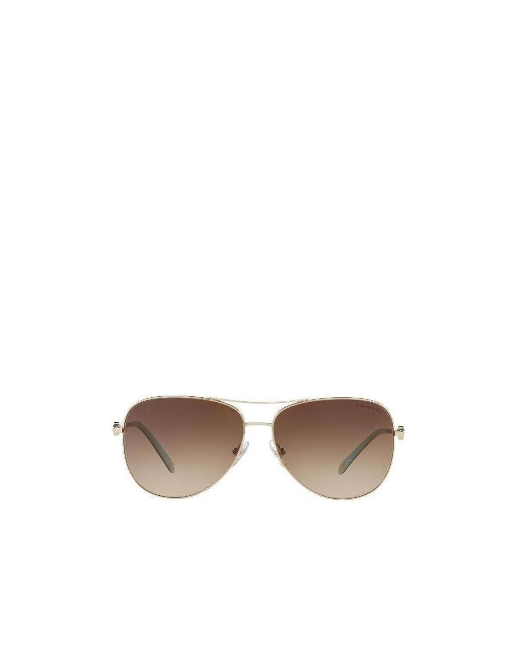 Tiffany & Co Brown Logo Sunglasses